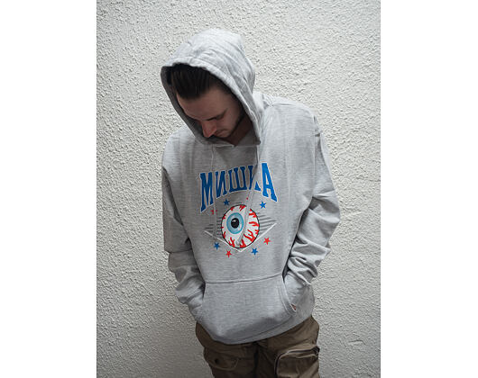 Mikina Mishka Athletics Hoodie Heather Grey