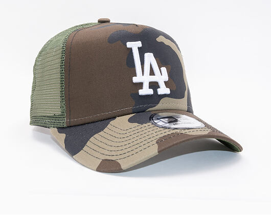 Kšiltovka New Era 9FORTY Trucker Los Angeles Dodgers Camo Essential