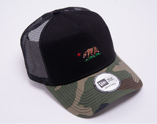 Kšiltovka New Era 9FORTY Trucker California Bear Camo