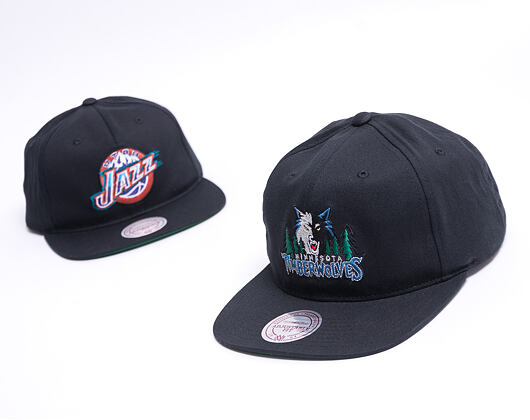 Kšiltovka Mitchell & Ness Minnesota Timberwolves 462 Team Logo Deadstock Throwback