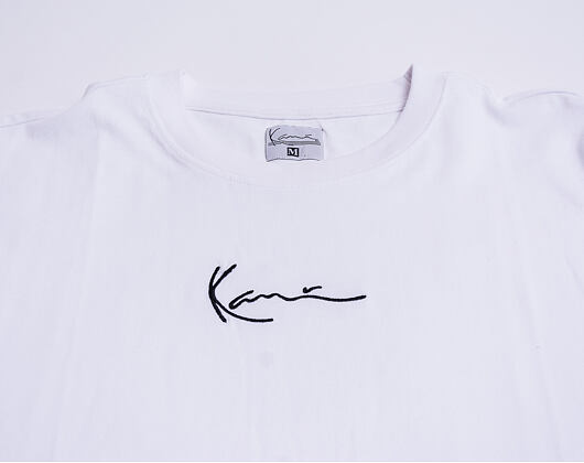 Triko Karl Kani Small Signature Tee 6060585 White/Black