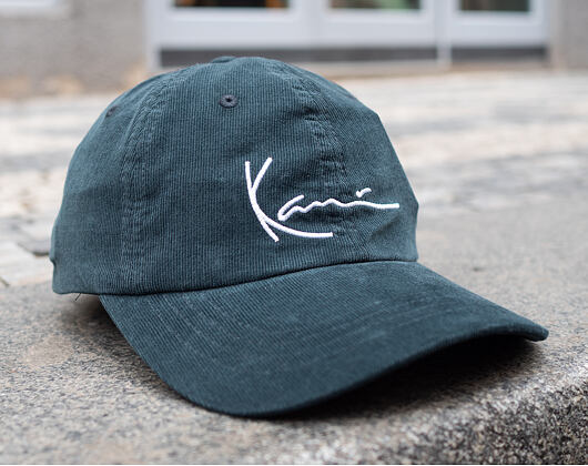 Kšiltovka Karl Kani Signature Cord Cap 7030216 Green/White