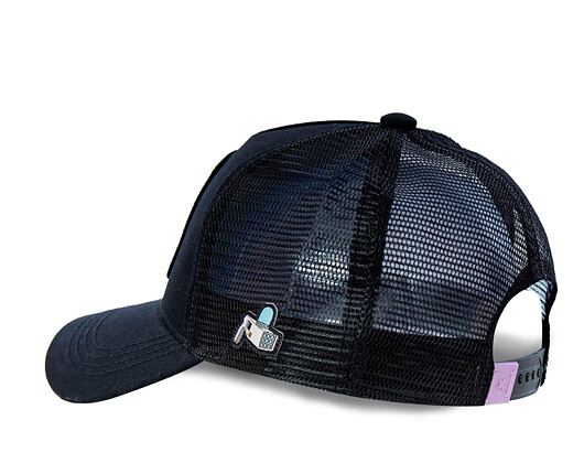 Kšiltovka Capslab - Trucker Rick and Morty - Black / Purple
