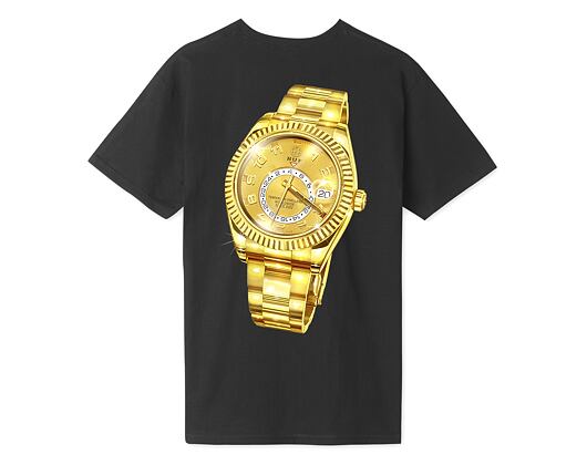 Triko HUF Hufex Tee Black