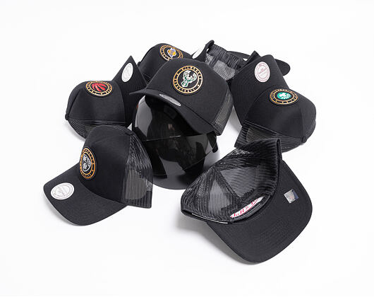 Kšiltovka Mitchell & Ness Toronto Raptors 631 Hickory Black Trucker
