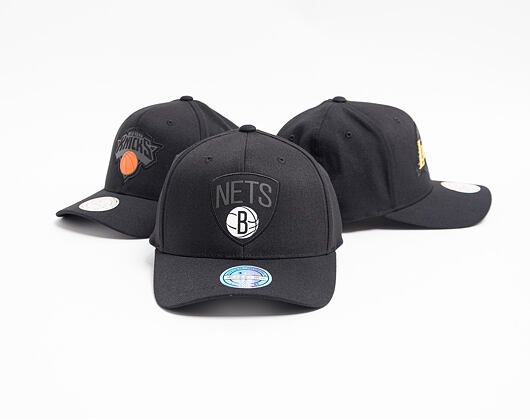 Kšiltovka Mitchell & Ness Brooklyn Nets 615 Black Siege