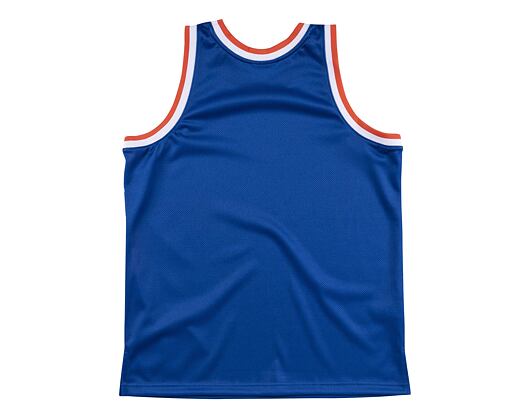 Dres Mitchell & Ness tank top New York Knicks royal Big Face Jersey