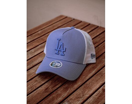 Dámská Kšiltovka New Era 9FORTY A-Frame Trucker Los Angeles Dodgers Essential Purple/White