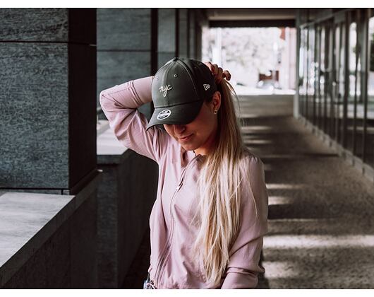 Dámská Kšiltovka New Era 9FORTY NYC Script New Olive