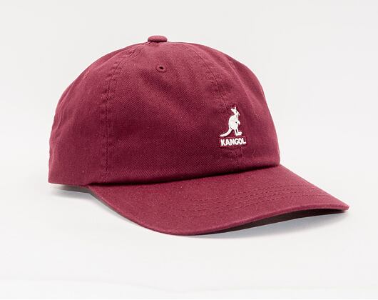 Kšiltovka Kangol Washed Baseball Cordovan