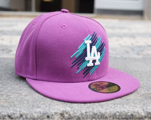 Kšiltovka New Era 59FIFTY Double Scribb Los Angeles Dodgers