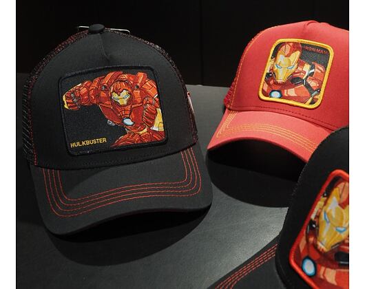 Kšiltovka Capslab Trucker Marvel Iron man Hulkbuster BUS2