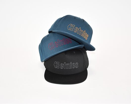 Kšiltovka ETNIES Corporate 5 Snapback Hat 425 NAVY/RED