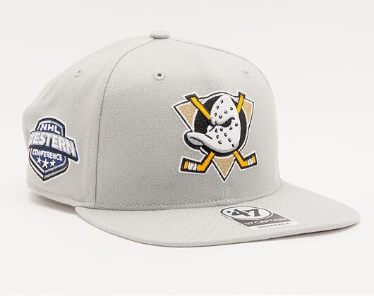 Kšiltovka 47 Brand Anaheim Ducks Sure Shot Captain Gray