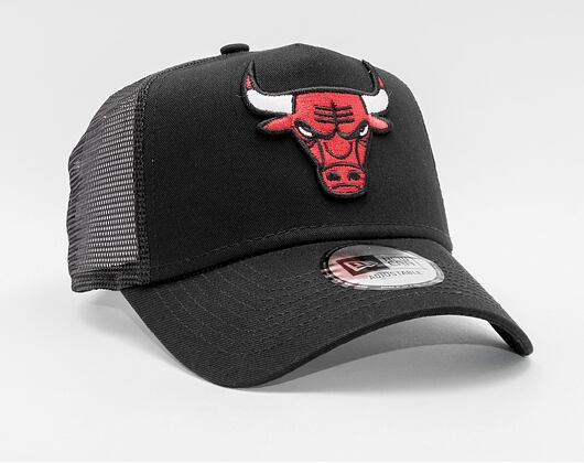 Kšiltovka New Era 9FORTY A-FRAME Trucker NBA Dark Base Team Chicago Bulls Black