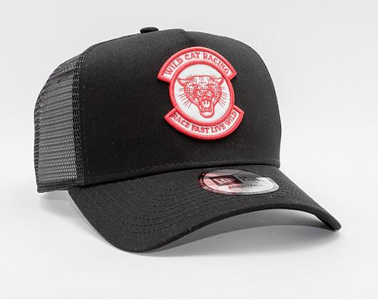 Kšiltovka New Era 9FORTY A-FRAME Trucker Motosport Black