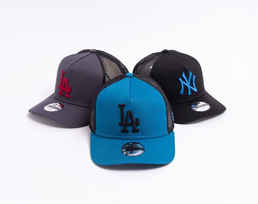 Dětská kšiltovka New Era 9FORTY Kids A-FRAME Trucker MLB League Essential Los Angeles Dodgers