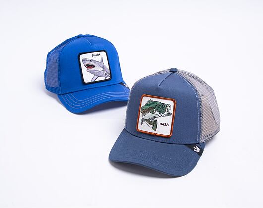 Kšiltovka Goorin - Trucker Big Bass - Blue
