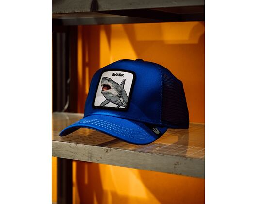 Kšiltovka Goorin - Trucker Chomp Chomp - Blue