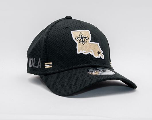 Kšiltovka New Era 39THIRTY NFL20 Sideline Home New Orleans Saints Stretch Fit Team Color
