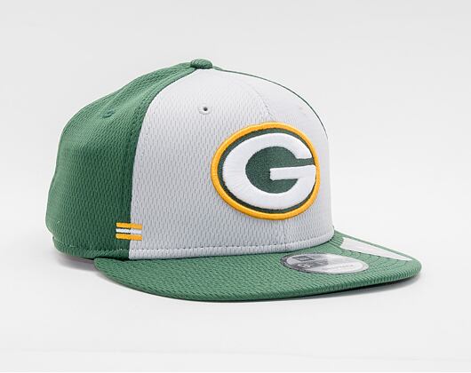 Kšiltovka New Era 9FIFTY NFL20 Sideline Home Green Bay Packers Snapback Team Color
