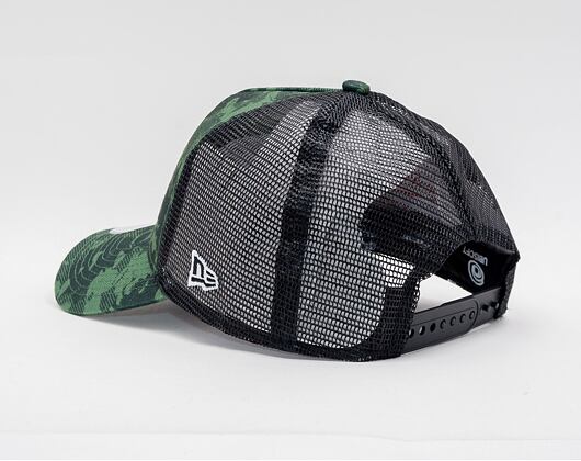 Kšiltovka New Era 9FORTY A-FRAME Trucker Ghost Recon Bp Skull Woodland Camo