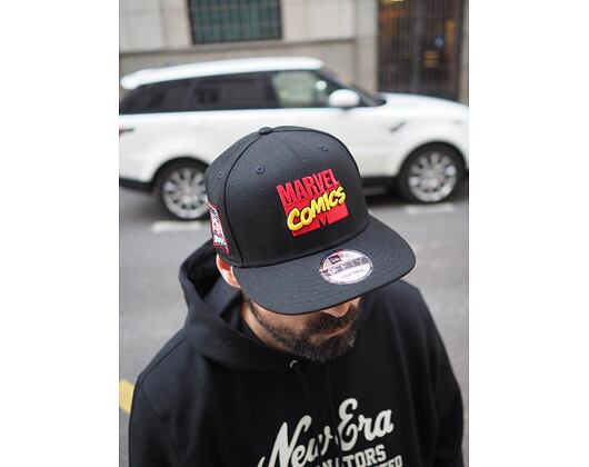 Kšiltovka NEW ERA 9FIFTY 80th Marvel Comics RETRO Black
