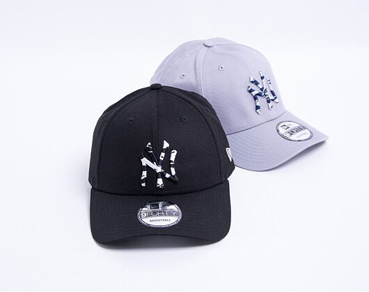 Kšiltovka New Era 9FORTY Infill New York Yankees Strapback Black