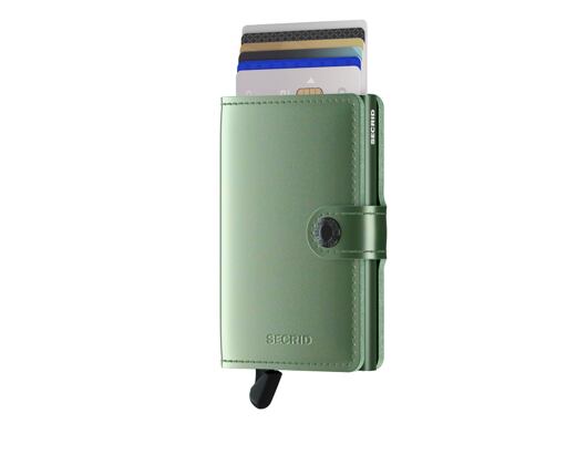 Peněženka Secrid Miniwallet Metallic Green