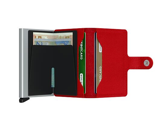 Peněženka Secrid Miniwallet Crisple Red
