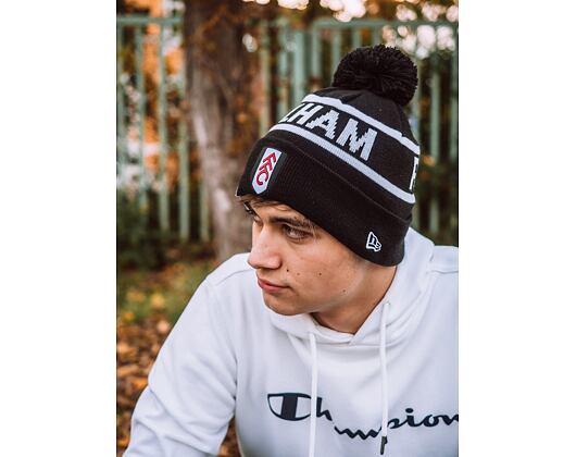 Kulich New Era Wordmark Knit Fulham FC Black