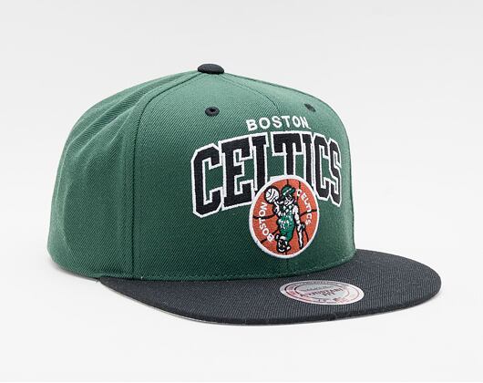 Kšiltovka Mitchell & Ness Team Arch 2 Tone Snapback Boston Celtics Green / Black