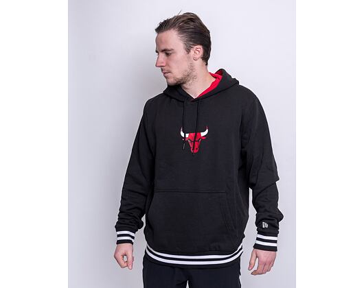 Mikina New Era Varsity detail Hoody Chicago Bulls Black