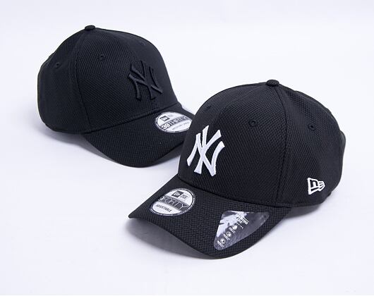 Kšiltovka New Era 9FORTY Diamond Era New York Yankees Strapback Black / White