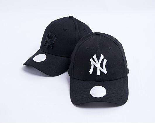 Dámská Kšiltovka New Era - MLB Essential 9FORTY - NY Yankees - Black / White