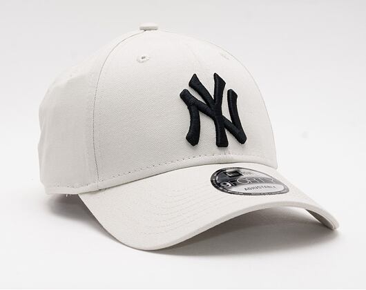 Kšiltovka New Era 9FORTY MLB League Essential New York Yankees Strapback Stone