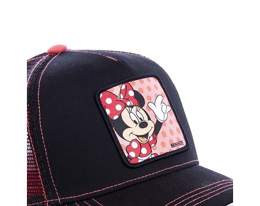 Kšiltovka Capslab Minnie Mouse 2 Trucker Black / Pink