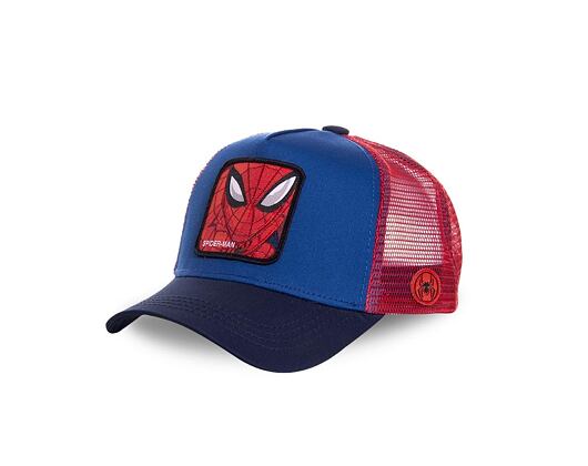 Kšiltovka Capslab Spiderman 1 Trucker Blue / Red - SPI1