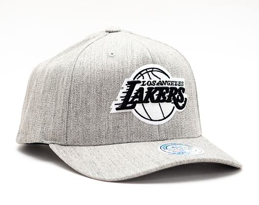 Kšiltovka Mitchell & Ness Los Angeles Lakers Heathered 110 Snapback