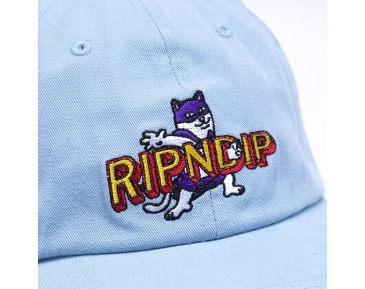 Kšiltovka RIP N DIP Captain Nermal Pants Dad Hat RND4752 Light Blue