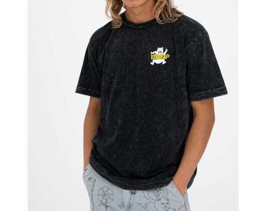 Triko RIP N DIP Hocus Pocus Tee RND4739 Black Mineral Wash
