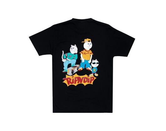 Triko RIP N DIP Nerm And The Gang Tee RND4743 Black