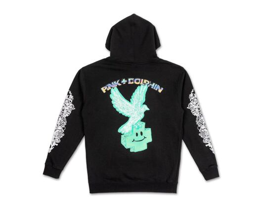 Mikina Pink Dolphin Eagle Hoodie OH12011EAHBL Black
