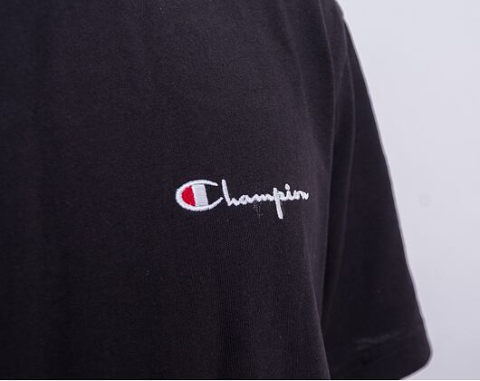 Triko Champion Crewneck T-Shirt Black 214279 KK001