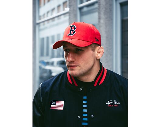 Kšiltovka New Era Washed Aframe Boston Red Sox 9FORTY Scarlet Snapback