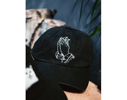 Kšiltovka RIP N DIP Praying Hands Dad Hat RND4753 Black