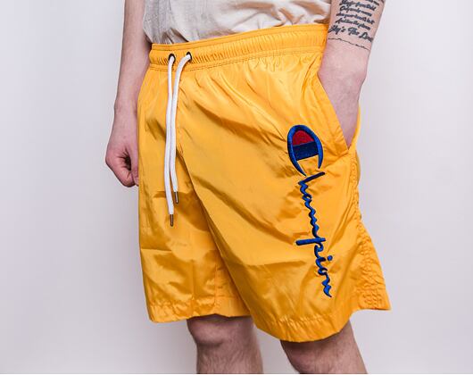 Kraťasy Champion Beach Shorts 214458 Yellow