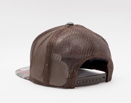 Kšiltovka Yupoong Classic Trucker Wood Camo 6006TC