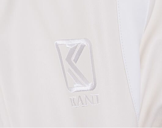 Bunda Karl Kani OG Fake Leather Jacket Off White 6075088