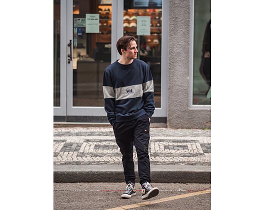 Mikina Helly Hansen YU20 Crewneck Navy